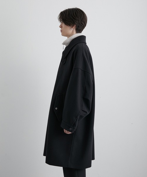 JUNRED（ジュンレッド）の「ウーリーニットアーバンフィールドオーバーコート（その他アウター・メンズ・ブラック/グリーン/ブラウン系その他・S/M/L）」の20枚目の写真