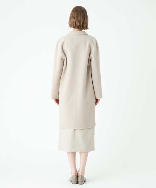 allureville（アルアバイル）の「リバーチェスターコート（チェスターコート・レディース・ベージュ/グリーン/ネイビー/ピンク・1/2）」の7枚目の写真