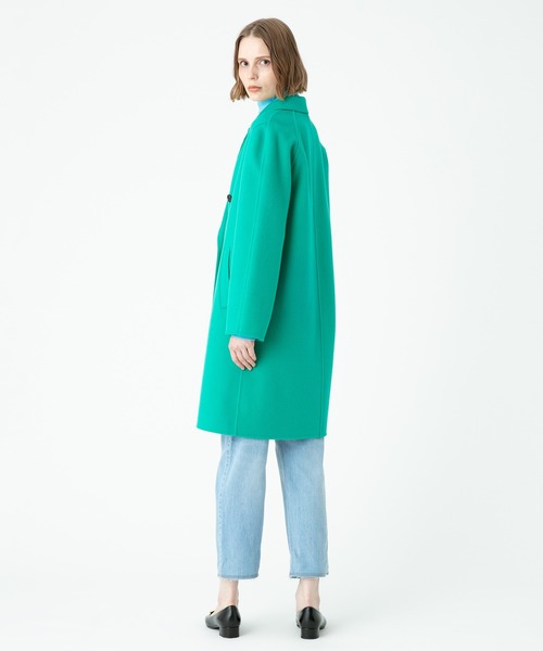 allureville（アルアバイル）の「リバーチェスターコート（チェスターコート・レディース・ベージュ/グリーン/ネイビー/ピンク・1/2）」の12枚目の写真