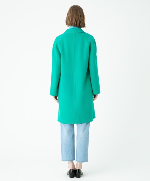 allureville（アルアバイル）の「リバーチェスターコート（チェスターコート・レディース・ベージュ/グリーン/ネイビー/ピンク・1/2）」の13枚目の写真