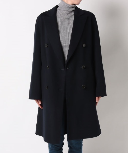 allureville（アルアバイル）の「リバーチェスターコート（チェスターコート・レディース・ベージュ/グリーン/ネイビー/ピンク・1/2）」の18枚目の写真