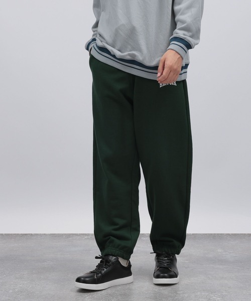 LAKOLE(ラコレ)の「レタードスウェットパンツ / 127030(スウェットパンツ・メンズ・ブラック/オフホワイト/グリーン・MEDIUM/LARGE/X-LARGE)」の1枚目の写真