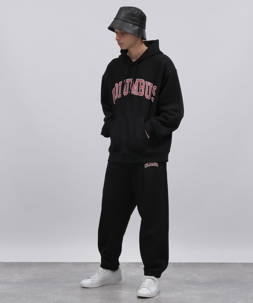 LAKOLE(ラコレ)の「レタードスウェットパンツ / 127030(スウェットパンツ・メンズ・ブラック/オフホワイト/グリーン・MEDIUM/LARGE/X-LARGE)」の6枚目の写真