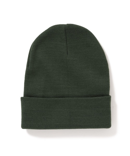 MAGIC NUMBER（マジック ナンバー）の「【MAGIC NUMBER】SALTY FATIGUE KNIT CAP（ニットキャップ/ビーニー・メンズ・ダークグリーン/ダークグレー/オレンジ・FREE）」の15枚目の写真