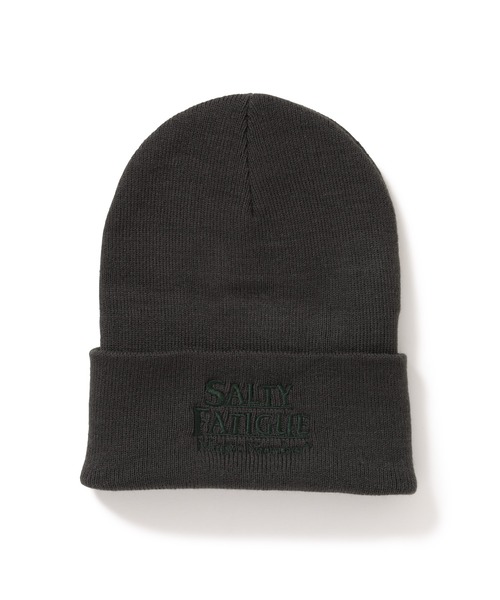 MAGIC NUMBER（マジック ナンバー）の「【MAGIC NUMBER】SALTY FATIGUE KNIT CAP（ニットキャップ/ビーニー・メンズ・ダークグリーン/ダークグレー/オレンジ・FREE）」の10枚目の写真