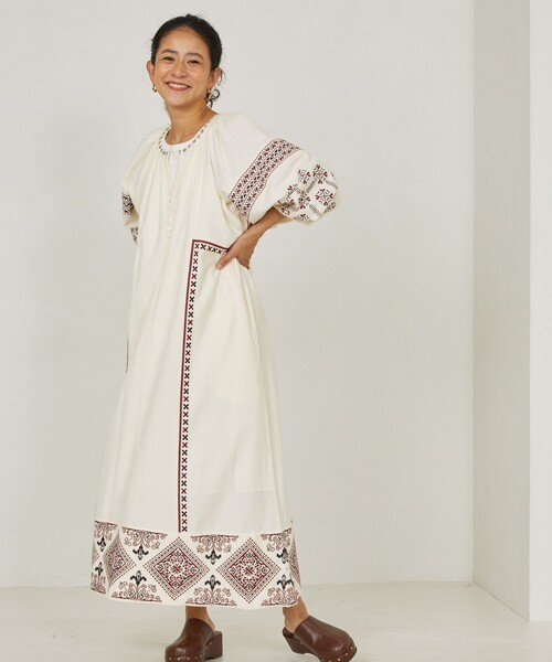 Freada（フリーダ）の「Freada/フリーダ インド起毛コットンモスクロス