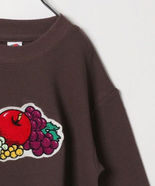 BAYFLOW(ベイフロー)の「【Fruit Of The Loom(フルーツオブザルーム)】別注Aラインカットワンピース(ワンピース・キッズ・オフホワイト/ブラウン/パープル・110cm/120cm/130cm/140cm)」の17枚目の写真
