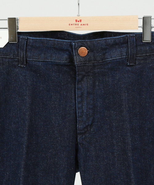 ENTRE AMIS(アントレ アミ)の「【entre amis】スリムフィット デニムパンツ 206L1013(デニムパンツ・メンズ・インディゴブルー・30/31/32/33/29)」の5枚目の写真