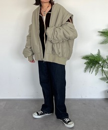 kutir | 【2WAY】ボリュームスリーブMA-1(MA-1)