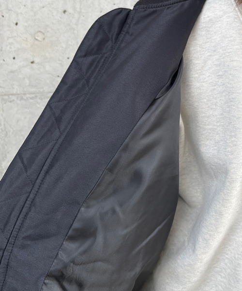 kutir(クティール)の「【2WAY】ボリュームスリーブMA-1(MA-1・レディース・ブラック/カーキ/アイボリー・FREE)」の6枚目の写真