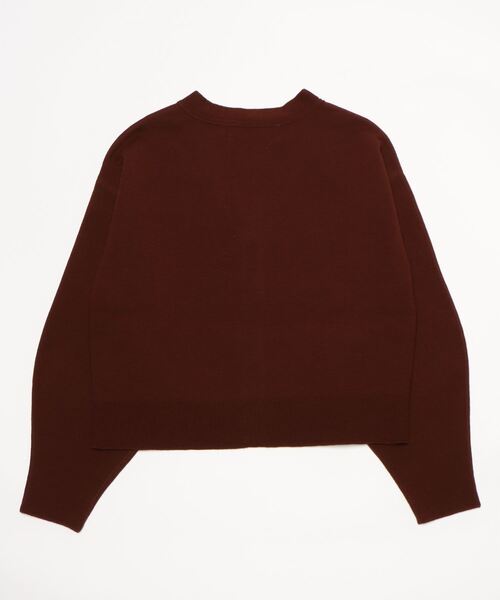 THE SHINZONE(ザ シンゾーン)の「THE SHINZONE CAPELIN KINT CARDIGAN 22AMSNI11(カーディガン/ボレロ・レディース・ブラウン/ネイビー/グレー・FREE)」の16枚目の写真