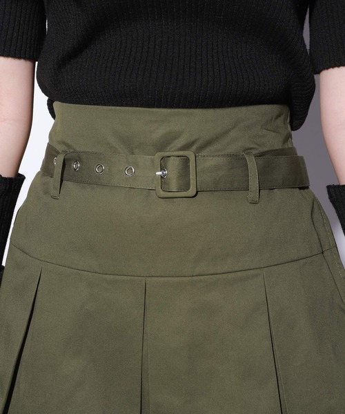 repipi armario（レピピ アルマリオ）の「ローライズベルトツキスカート（スカート・キッズ・ネイビー/ベージュ/カーキ・SMALL/MEDIUM/LARGE）」の13枚目の写真