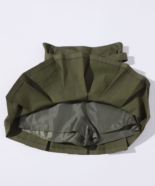 repipi armario（レピピ アルマリオ）の「ローライズベルトツキスカート（スカート・キッズ・ネイビー/ベージュ/カーキ・SMALL/MEDIUM/LARGE）」の17枚目の写真