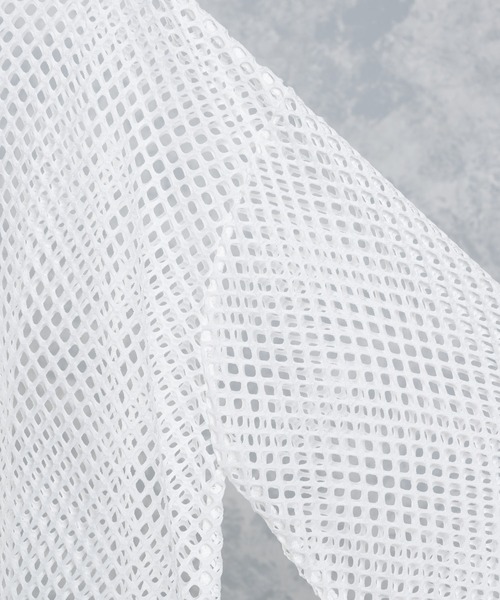 ADRER(アドラー)の「comfortable mesh high stretch big pullover / コンフォータブルメッシュハイストレッチビックプルオーバー(Tシャツ/カットソー・メンズ・ブルー/ブラック/ワイン/ホワイト・X-SMALL/SMALL/MEDIUM/LARGE)」の22枚目の写真