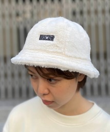 ハット（ホワイト/白色系・フェイクファー）ファッション通販