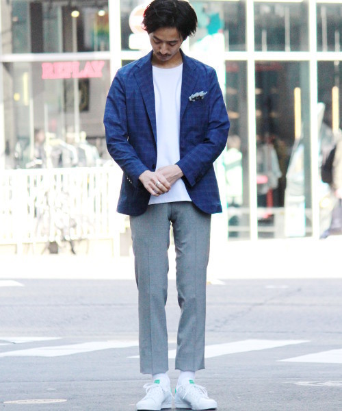 EDIFICE(エディフィス)の「◇FUNCTION MOBILEファンクションモバイル/ プレイドジャケット(テーラードジャケット・メンズ・グレー/ブルー系その他・46/44/50/48)」の19枚目の写真