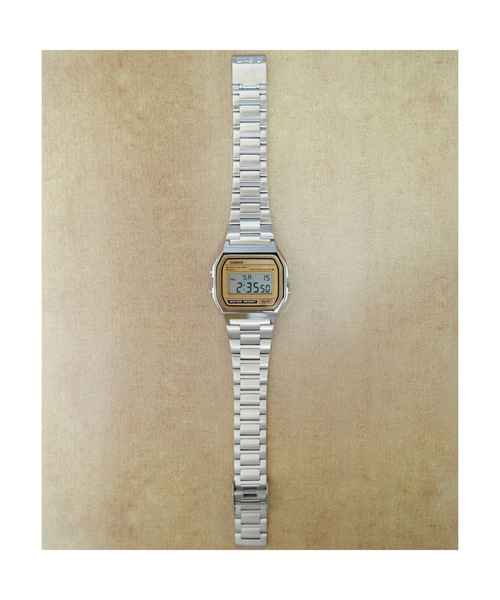 CASIO（カシオ）の「CASIO カシオ：A-158 チープカシオ 腕時計 　 デジタル　海外モデル（デジタル腕時計・レディース・ダークベージュ/ブラック・FREE）」の5枚目の写真