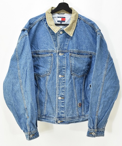 【ヴィンテージ古着】90's TOMMY HILFIGER / トミーヒルフィガー デニムジャケット