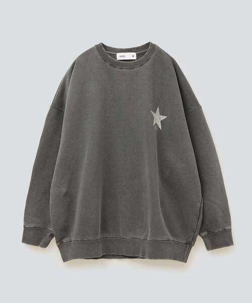 CONVERSE TOKYO（コンバーストウキョウ）の「ピグメントメッセージロゴスウェット（スウェット・メンズ・ブルー/グリーン/チャコールグレー・FREE）」の17枚目の写真