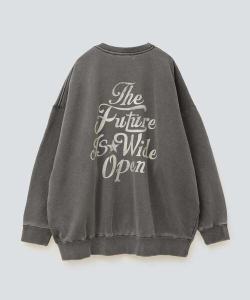 CONVERSE TOKYO（コンバーストウキョウ）の「ピグメントメッセージロゴスウェット（スウェット・メンズ・ブルー/グリーン/チャコールグレー・FREE）」の18枚目の写真