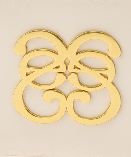 Seemi. byNICECLAUP（ シーミーバイナイスクラップ）の「【Seemi】Seemiメタルロゴショルダー（ショルダーバッグ・レディース・アイボリー/ブラック・FREE）」の22枚目の写真