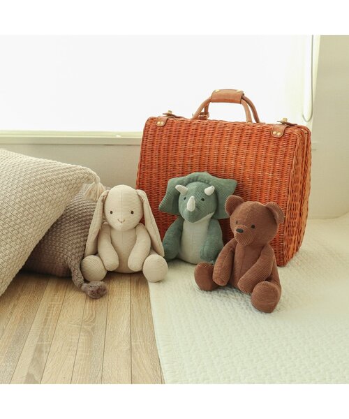 F.O.Online Store(エフオーオンラインストア)の「ほくほくぬいぐるみ(その他雑貨・キッズ・カーキ/アイボリー/ブラウン・FREE)」の6枚目の写真