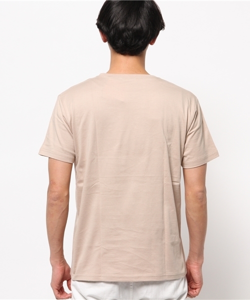 OUTLET(アウトレット)の「【CIAOPANIC TYPY】POCアッサムTEE(Tシャツ/カットソー・メンズ・ベージュ/ホワイト・LARGE/MEDIUM)」の5枚目の写真