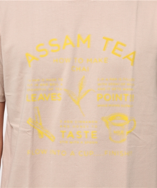 OUTLET(アウトレット)の「【CIAOPANIC TYPY】POCアッサムTEE(Tシャツ/カットソー・メンズ・ベージュ/ホワイト・LARGE/MEDIUM)」の8枚目の写真