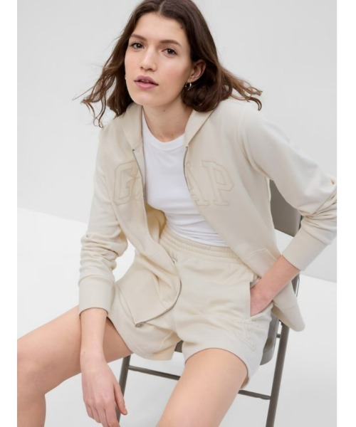 GAP(ギャップ)の「ヴィンテージソフト Gapロゴ スウェットショートパンツ(スウェットパンツ・レディース・パープル系その他/オフホワイト/ネイビー/その他・L/S/XS/XXS/M)」の6枚目の写真