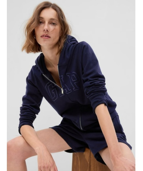 GAP(ギャップ)の「ヴィンテージソフト Gapロゴ スウェットショートパンツ(スウェットパンツ・レディース・パープル系その他/オフホワイト/ネイビー/その他・L/S/XS/XXS/M)」の8枚目の写真