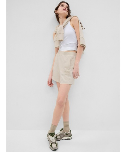 GAP(ギャップ)の「ヴィンテージソフト Gapロゴ スウェットショートパンツ(スウェットパンツ・レディース・パープル系その他/オフホワイト/ネイビー/その他・L/S/XS/XXS/M)」の9枚目の写真