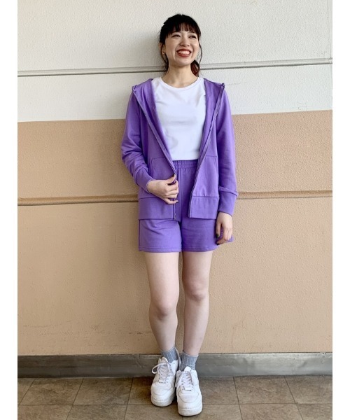 GAP(ギャップ)の「ヴィンテージソフト Gapロゴ スウェットショートパンツ(スウェットパンツ・レディース・パープル系その他/オフホワイト/ネイビー/その他・L/S/XS/XXS/M)」の19枚目の写真