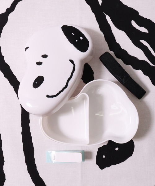 PEANUTS（ピーナッツ）の「(SK)【 Disney / snoopy / sanrio 】美味しさ100倍! 可愛いお顔が隠し味の、ランチボックスお弁当箱 [280/320ml]（お弁当箱・キッズ・ホワイト×ブラック/ピンク/その他1/その他2/その他3・ONE SIZE）」の8枚目の写真