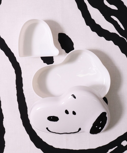 PEANUTS（ピーナッツ）の「(SK)【 Disney / snoopy / sanrio 】美味しさ100倍! 可愛いお顔が隠し味の、ランチボックスお弁当箱 [280/320ml]（お弁当箱・キッズ・ホワイト×ブラック/ピンク/その他1/その他2/その他3・ONE SIZE）」の9枚目の写真