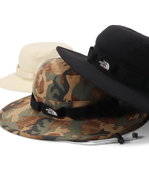 THE NORTH FACE（ザノースフェイス）の「ザノースフェイス アドベンチャー ハット アウトドア（ハット・メンズ・ブルー/ブラック/カーキ/ベージュ・LXL/SM）」の3枚目の写真