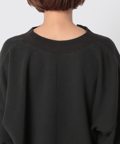 CITYSHOP(シティーショップ)の「KEY NECK スウェット(スウェット・レディース・ホワイト/チャコールグレー・FREE)」の11枚目の写真