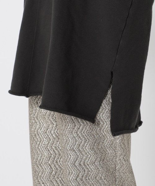 CITYSHOP(シティーショップ)の「KEY NECK スウェット(スウェット・レディース・ホワイト/チャコールグレー・FREE)」の15枚目の写真