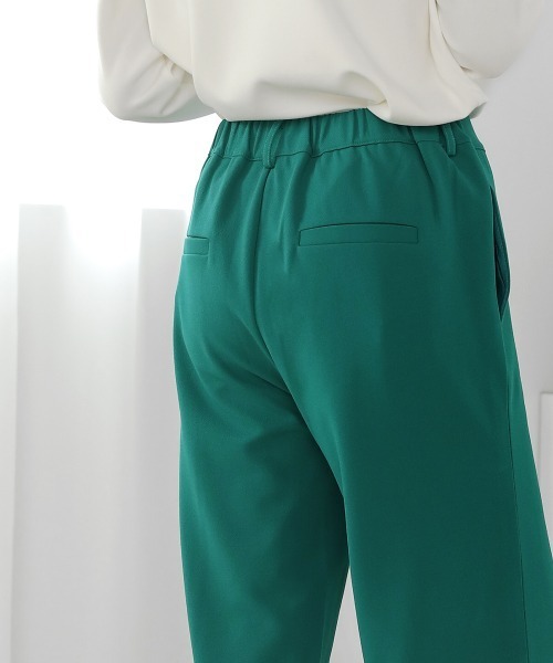 Bou Jeloud(ブージュルード)の「ピンタックきれいめジョグパンツ(その他パンツ・レディース・ブラック/パープル/グリーン・38)」の7枚目の写真