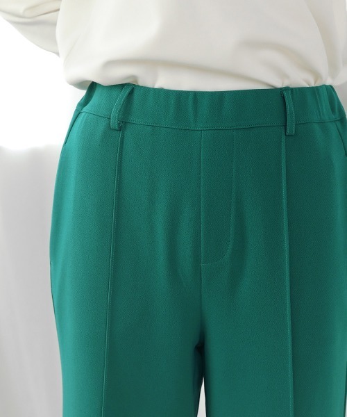 Bou Jeloud(ブージュルード)の「ピンタックきれいめジョグパンツ(その他パンツ・レディース・ブラック/パープル/グリーン・38)」の10枚目の写真