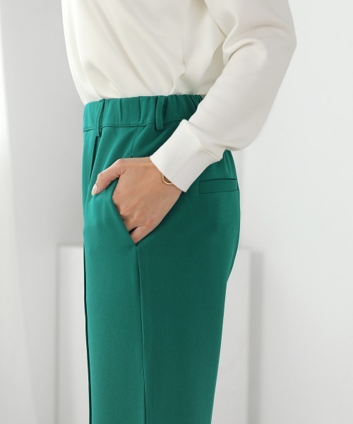 Bou Jeloud(ブージュルード)の「ピンタックきれいめジョグパンツ(その他パンツ・レディース・ブラック/パープル/グリーン・38)」の11枚目の写真