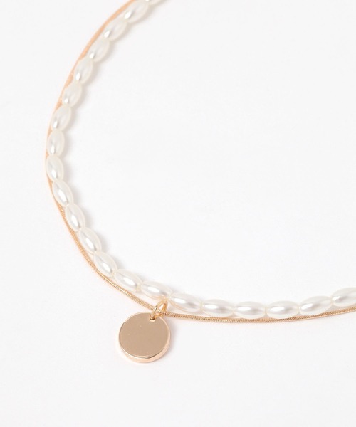 LOWRYS FARM(ローリーズファーム)の「2レンパールネックレス 191584(ネックレス・レディース・その他1/その他2/その他3/その他4/その他5/その他6/その他7・FREE)」の6枚目の写真