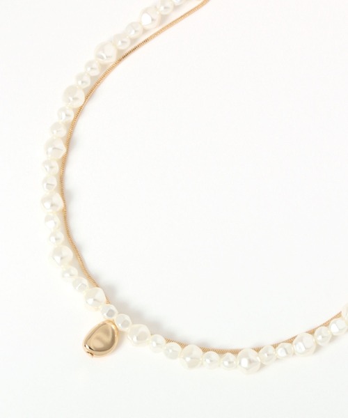 LOWRYS FARM(ローリーズファーム)の「2レンパールネックレス 191584(ネックレス・レディース・その他1/その他2/その他3/その他4/その他5/その他6/その他7・FREE)」の8枚目の写真