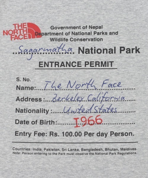 THE NORTH FACE(ザノースフェイス)の「THE NORTH FACE S/S ENTRANCE PERMISSION TEE / ザ・ノース・フェイス ショートスリーブ エントランス パーミッション ティー(Tシャツ/カットソー・メンズ・ベージュ/ホワイト/グレー・S/M/L/XL)」の21枚目の写真