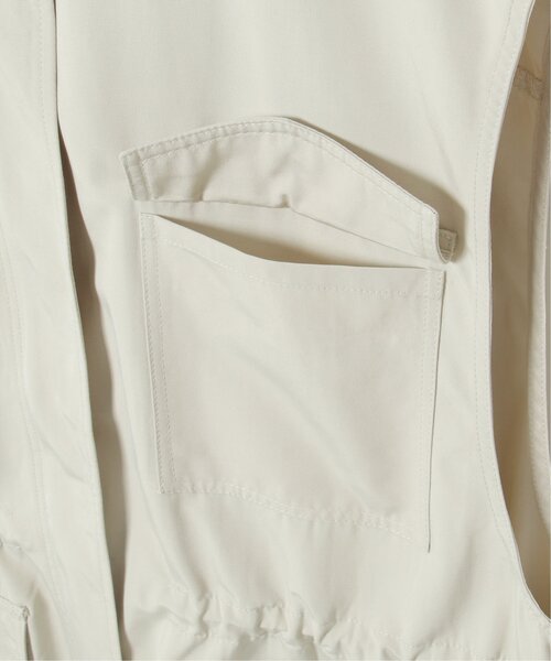 VENCEEXCHANGE（ヴァンスエクスチェンジ）の「ミリタリーベスト（ダウンベスト・レディース・ブラック/ライトグレー/ダークグリーン・FREE）」の11枚目の写真