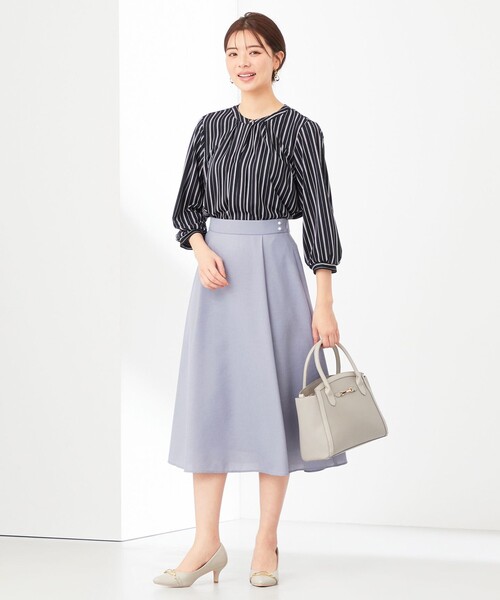 ANY SIS(エニィスィス)の「【美人百花6月号掲載】スムージーポリエステル スカート(スカート・レディース・ピンク系/スカイブルー系/ネイビー系/カーキ系・2/3/1)」の13枚目の写真