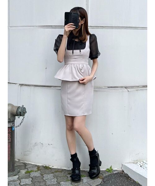 EATME(イートミー)の「フリルベルトサンダル(サンダル・レディース・ブラック/ベージュ・S/L/M)」の11枚目の写真