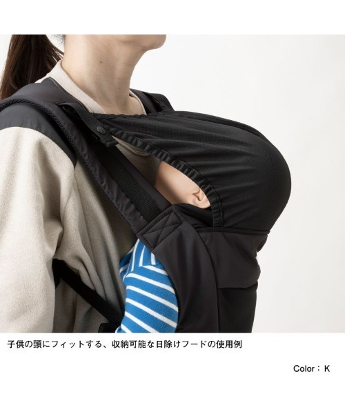 THE NORTH FACE（ザノースフェイス）の「【THE NORTH FACE】B COMPACT CARRIER（ベビーカー/ベビーカー用品・レディース・カーキ/ブラック・FREE）」の13枚目の写真