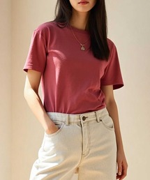 United Athle（ユナイテッドアスレ）の「雑誌『non-no』にて掲載！【United Athle】premium cotton short sleeve t-shirt / 6.2oz プレミアム コットン 半袖 Tシャツ 5942（Tシャツ/カットソー）」