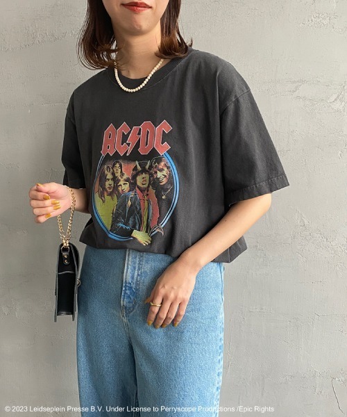 GOOD ROCK SPEED/グッドロックスピード] AC/DC プリントTシャツ