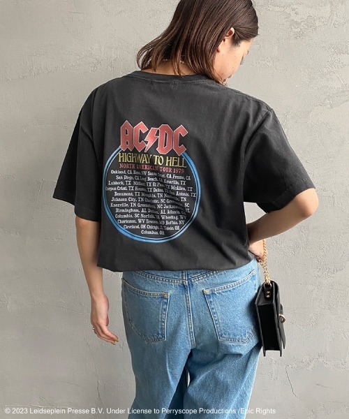 GOOD ROCK SPEED/グッドロックスピード] AC/DC プリントTシャツ